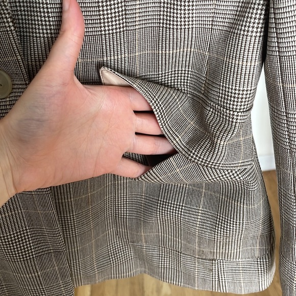 Vintage Plaid Blazer - Picture 3 of 9